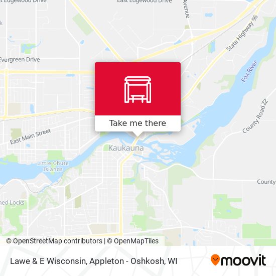 Mapa de Lawe & E Wisconsin