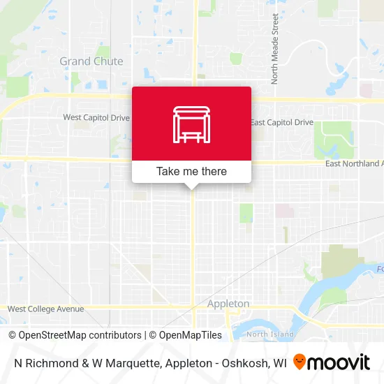 Mapa de N Richmond & W Marquette