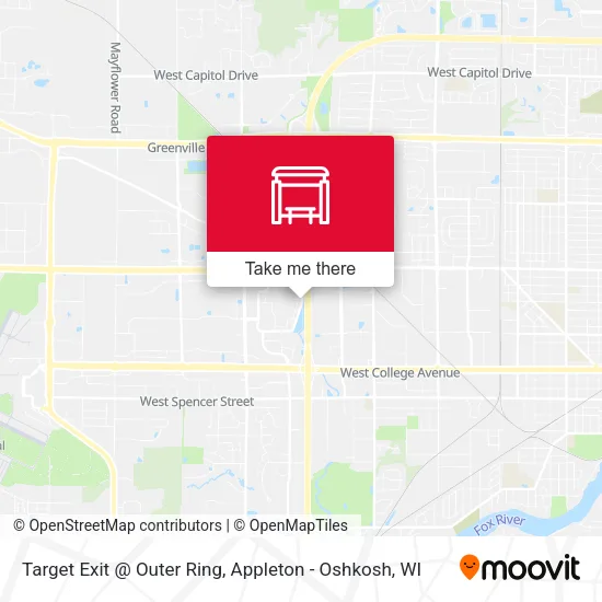 Mapa de Target Exit @ Outer Ring