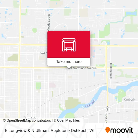 Mapa de E Longview & N Ullman