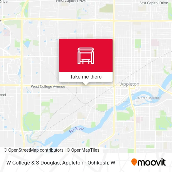 Mapa de W College & S Douglas