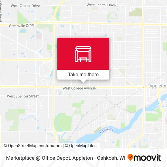 Mapa de Marketplace @ Office Depot