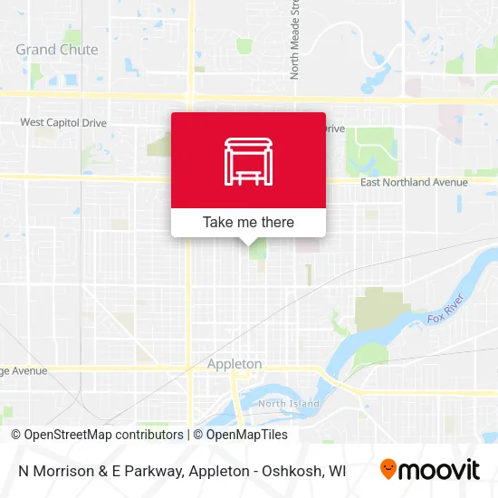 Mapa de N Morrison & E Parkway