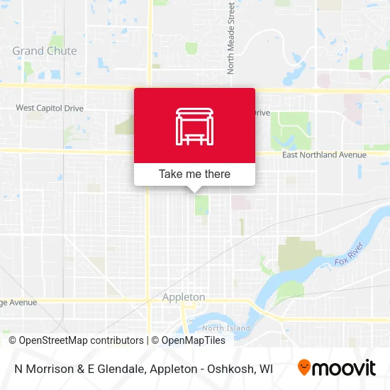 Mapa de N Morrison &  E Glendale