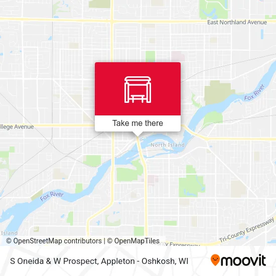 Mapa de S Oneida & W Prospect