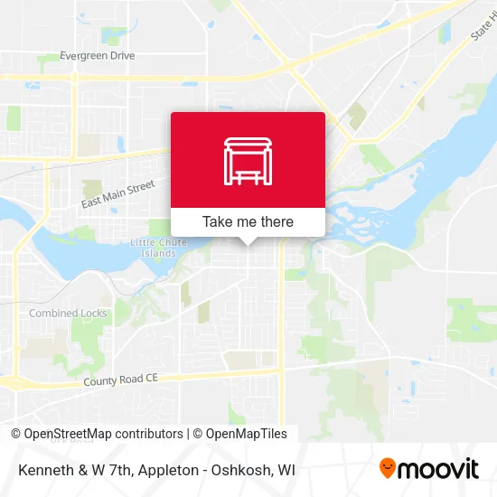 Mapa de Kenneth & W 7th