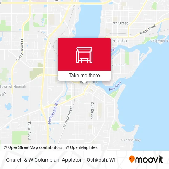 Mapa de Church & W Columbian