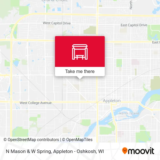 Mapa de N Mason & W Spring