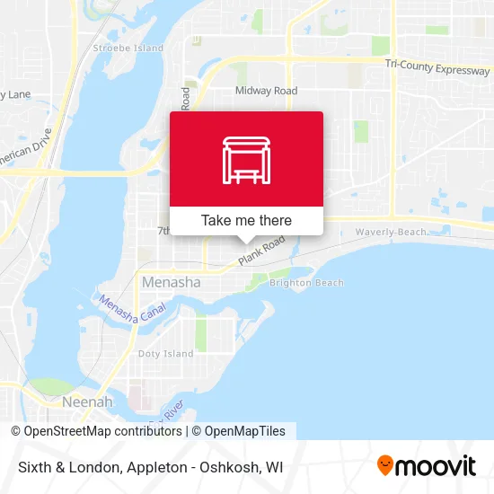 Mapa de Sixth & London
