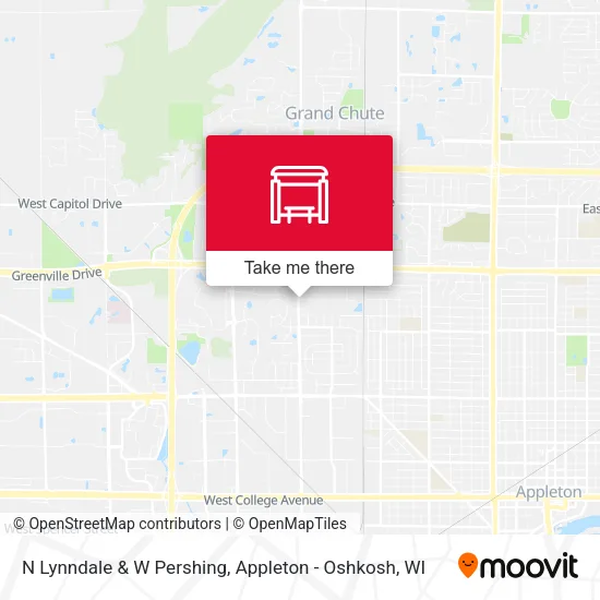 Mapa de N Lynndale & W Pershing