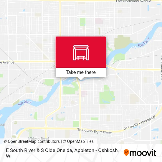 Mapa de E South River & S Olde Oneida