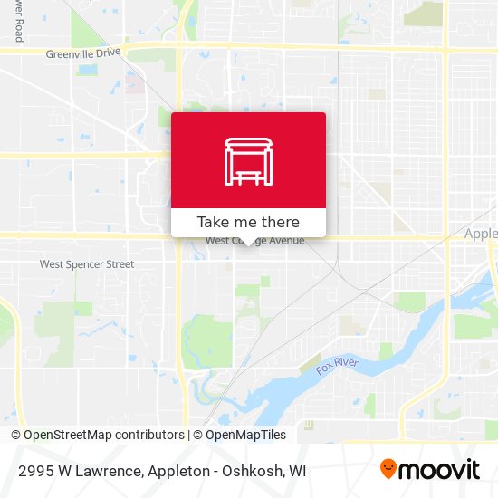 2995 W Lawrence map