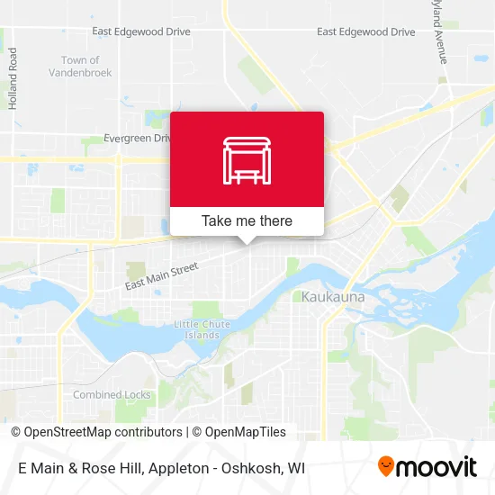 Mapa de E Main & Rose Hill