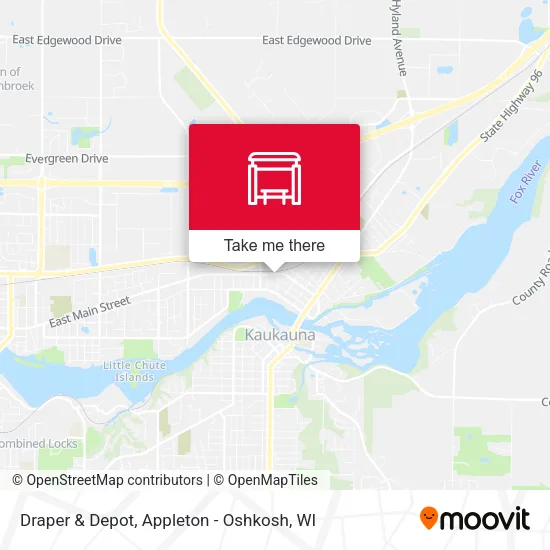 Mapa de Draper & Depot