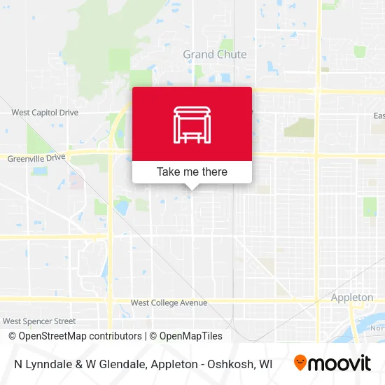 Mapa de N Lynndale & W Glendale