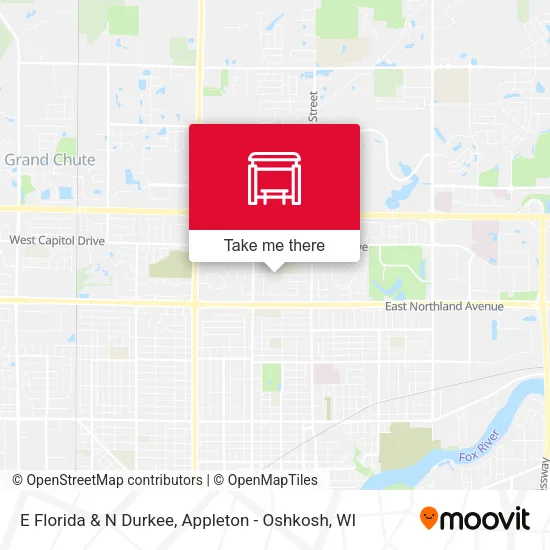 Mapa de E Florida & N Durkee