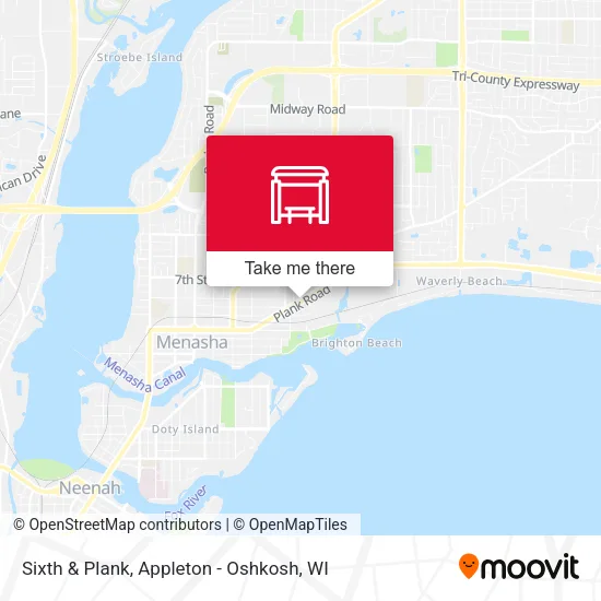 Mapa de Sixth & Plank