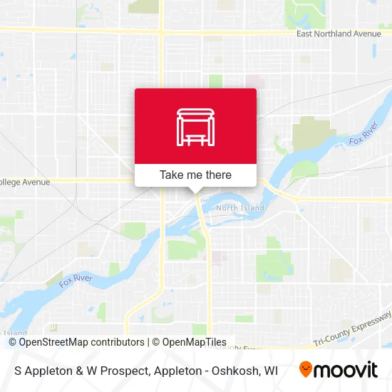 Mapa de S Appleton & W Prospect
