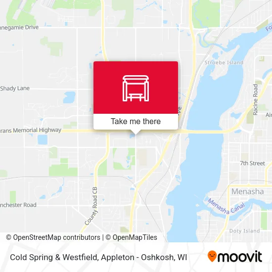 Mapa de Cold Spring & Westfield