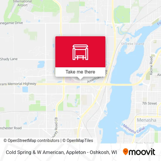 Mapa de Cold Spring & W  American