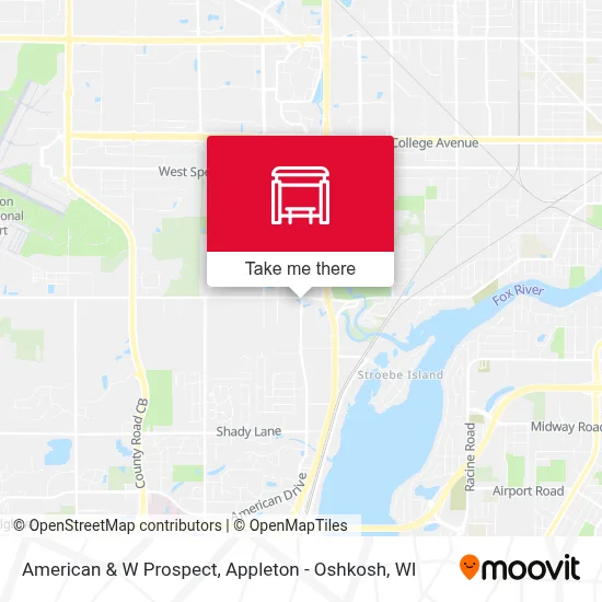 American & W Prospect map