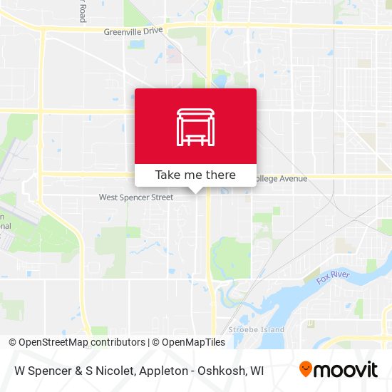 W Spencer & S Nicolet map