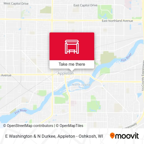 Mapa de E Washington & N Durkee