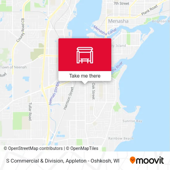 Mapa de S Commercial & Division