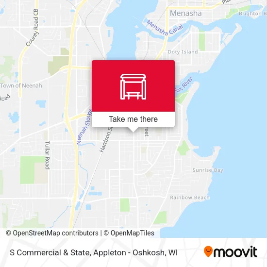 Mapa de S Commercial & State
