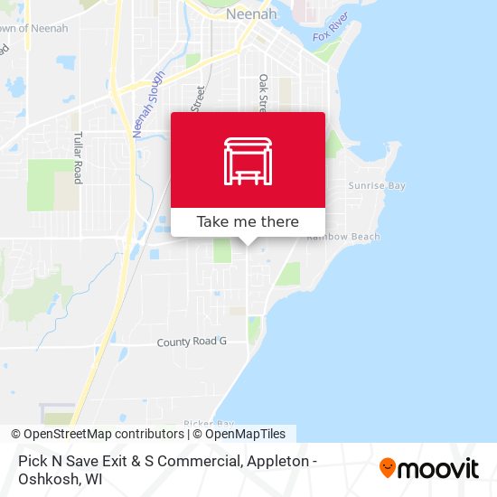 Mapa de Pick N Save Exit & S Commercial