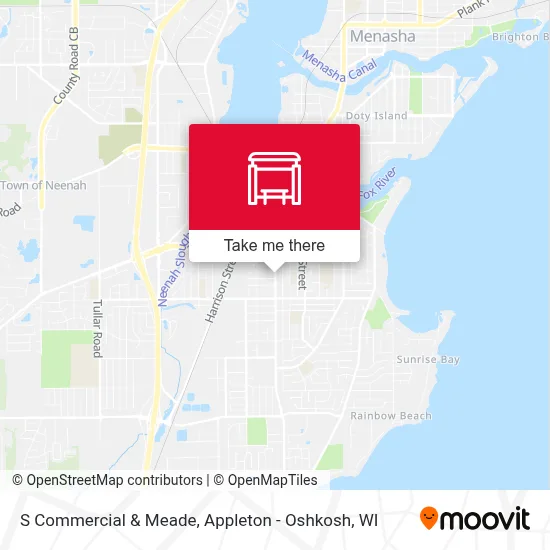 S Commercial & Meade map