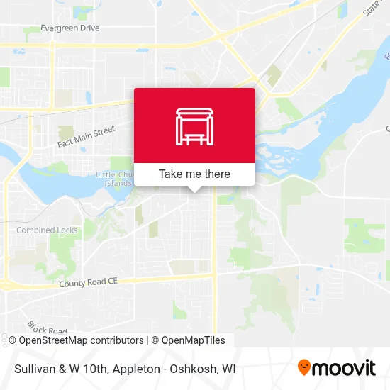 Sullivan & W 10th map