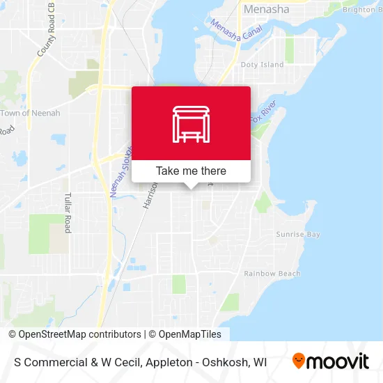 Mapa de S Commercial & W Cecil