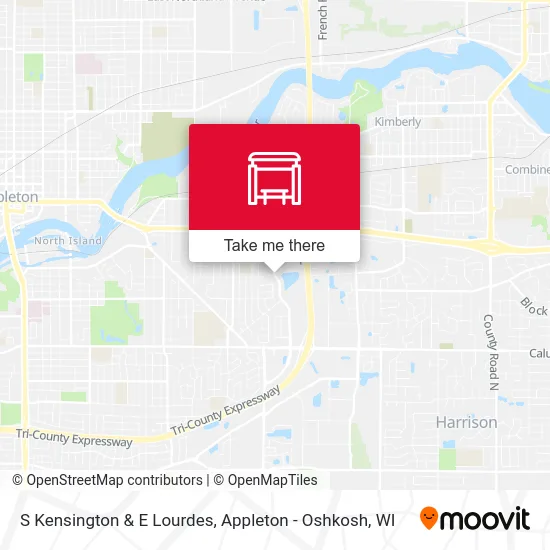S Kensington & E Lourdes map