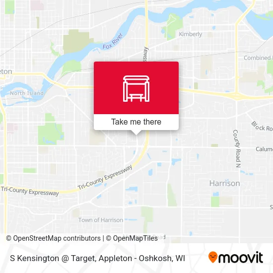 Mapa de S Kensington @ Target