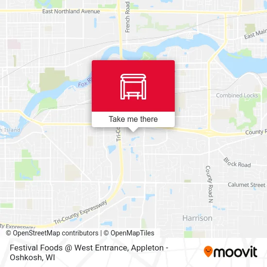 Mapa de Festival Foods @ West Entrance