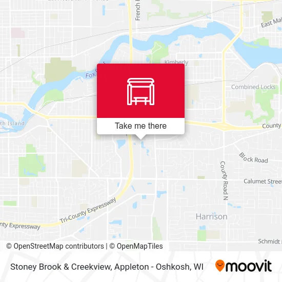 Mapa de Stoney Brook & Creekview