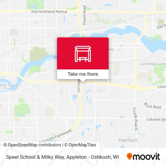 Mapa de Speel School & Milky Way