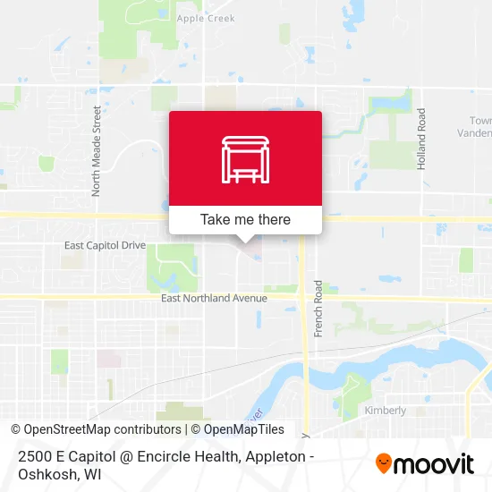 Mapa de 2500 E Capitol @ Encircle Health