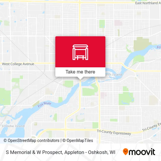 Mapa de S Memorial & W Prospect