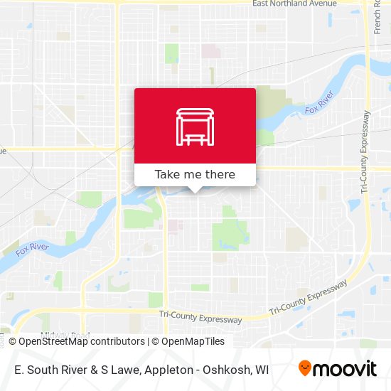 E. South River & S Lawe map