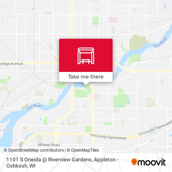 1101 S Oneida @ Riverview Gardens map