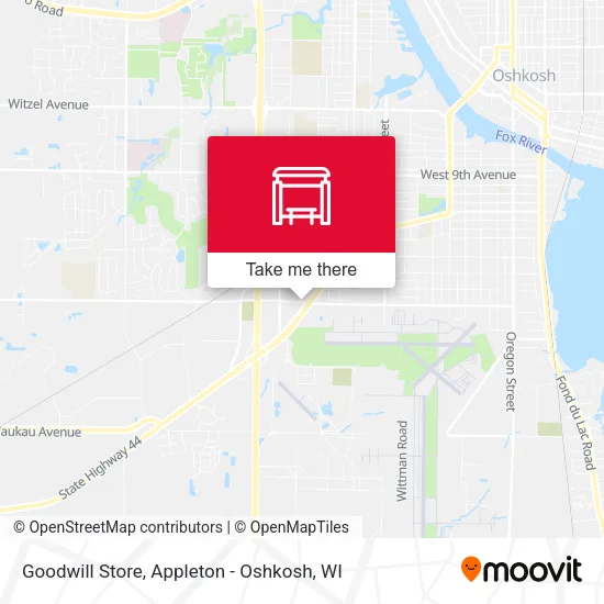 Mapa de Goodwill Store