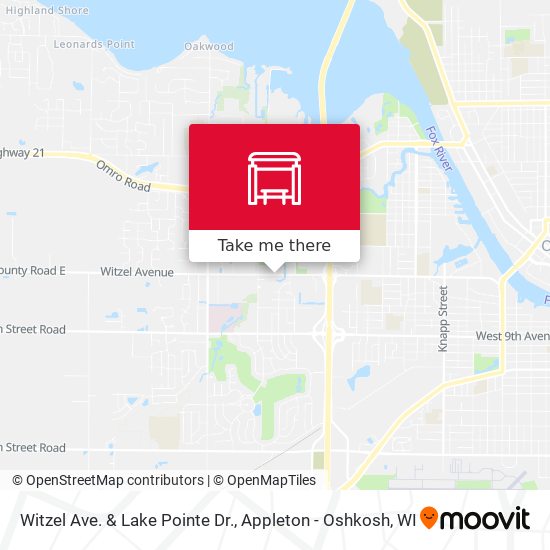Witzel Ave. & Lake Pointe Dr. map