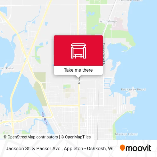 Mapa de Jackson St. & Packer Ave.
