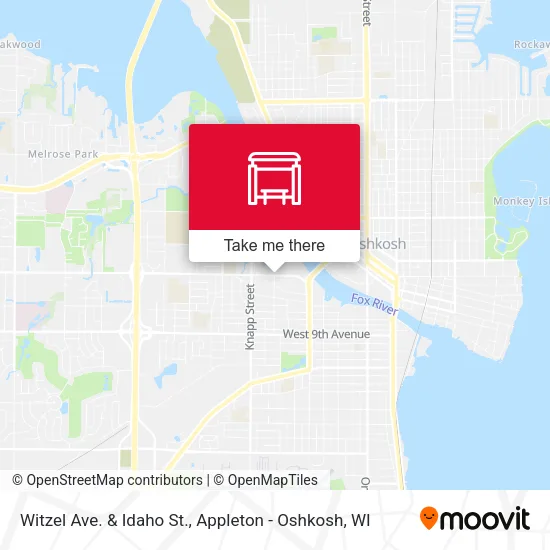 Mapa de Witzel Ave. & Idaho St.