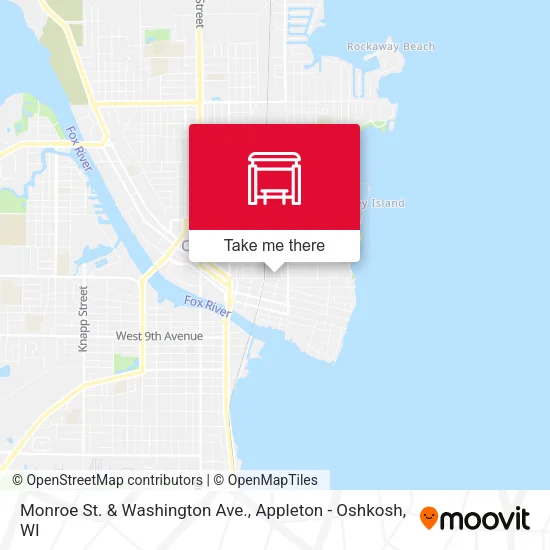 Mapa de Monroe St. & Washington Ave.