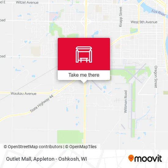 Mapa de Outlet Mall