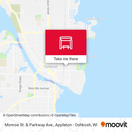Mapa de Monroe St. & Parkway Ave.