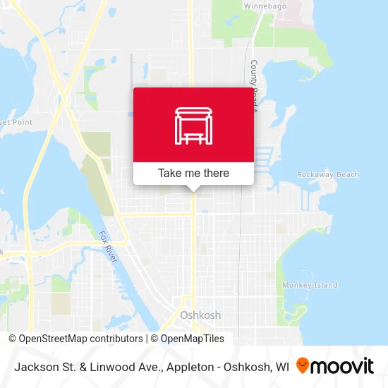 Mapa de Jackson St. & Linwood Ave.